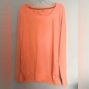 Calvin Klein performance Large orange cutout top